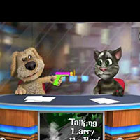  Гра Розмовляючий кіт Том 2: Розмовляючий кіт веде новини! 