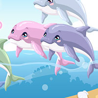 Гра для дівчаток - Свій дельфін 