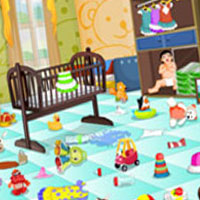 Гра Прибирання в спальні малюка: грай безкоштовно онлайн! 