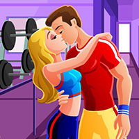  Гра Поцілунки в спортзалі 