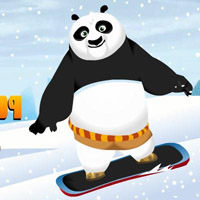 Гра Кунг-фу панда Незграбний сноубордист