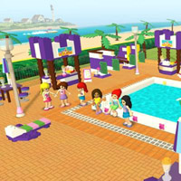 Гра Лего: Вечірка біля басейну