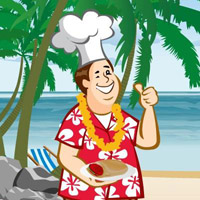 Гра Кулінарія: Приготування Гіроскопів на пляжі