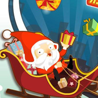 Гра Пригоди: Божевільний Санта гонщик