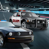 Гра Поліцейська погоня на двох машинах за злочинцями