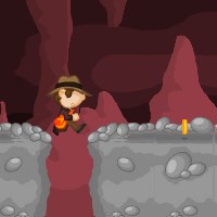 Гра бродилка: Біг по печерах