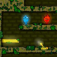 Гра Вогонь і Вода 1: в Лісовому Храмі