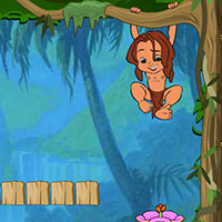  Гра Дісней: Тарзан збирає кокоси 