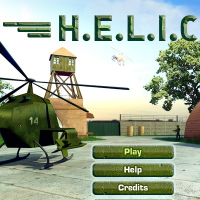 Гра Військовий Вертоліт: Захисти свою базу