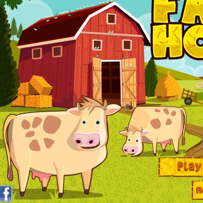 Гра для дітей: Фермерський Будинок