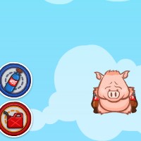 Гра Літаючий Свин: Спаси подружку