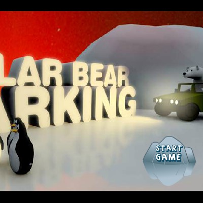 Гра Парковка на льоду: Полярний Ведмедик