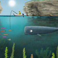 Гра плавання: Життя під водою маленького кита