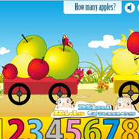 Розвиваюча гра: Скільки Яблук