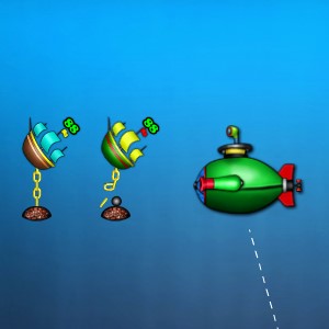 Гра Підводний Човен: Стрільба з затонулих суден