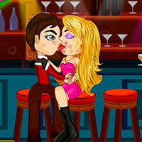 Гра Братц: Поцілунок в барі 