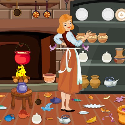 Гра Попелюшка: Прибирання на Кухні