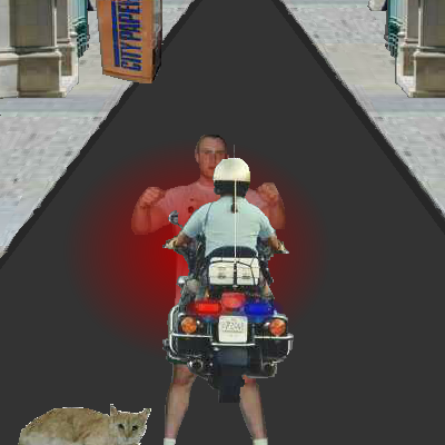 Гра Поліцейський Мотоцикл