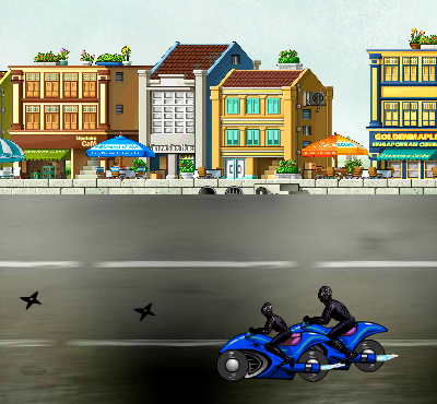 Гра Людина-Павук на Мотоциклі