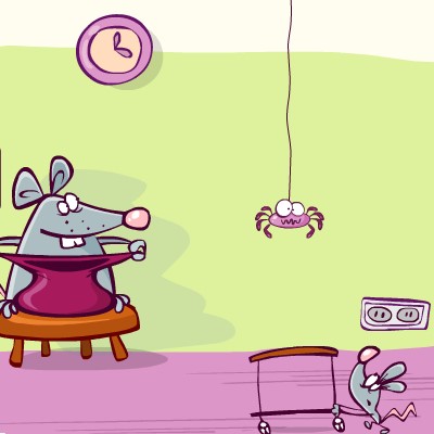 Гра на Спритність: Мишки Крадуть Печеньки