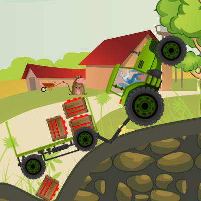 Гра Фермер на Сільському Тракторі