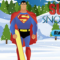  Гра Супермен на сноуборді: зимова пригода! 