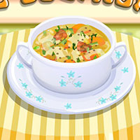  Гра Готуємо вегетаріанський суп: вчимося готувати онлайн! 