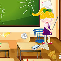  Гра Прибирання в школі: грай безкоштовно онлайн! 