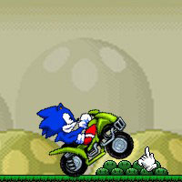  Гра Sonic в Маріо світі 