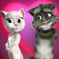 Гра Розмовляючий кіт: День Валентина