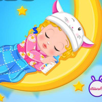 Гра Догляд за малюками: Маленька Барбі лягає спати