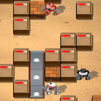 Гра на двох для хлопчиків: Бомбардувальник роботів