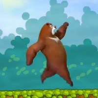 Гра бродилка: Біг ведмедів 2