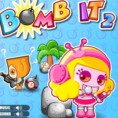 Гра бомбери на двох онлайн: Бомби 2