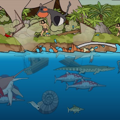 Гра Доісторична Акула: Напад