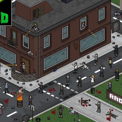 Гра Атака Зомбі в місті: Радіо Зед