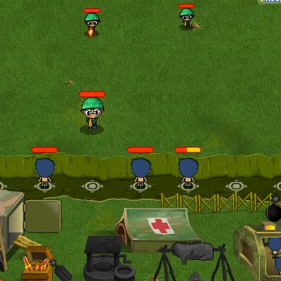 Гра Атака: Ручні солдати