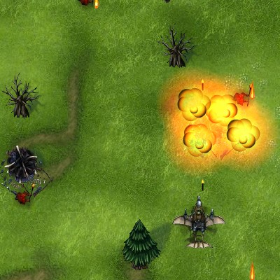 Гра Гноми проти Драконів: Стрілялка над землею