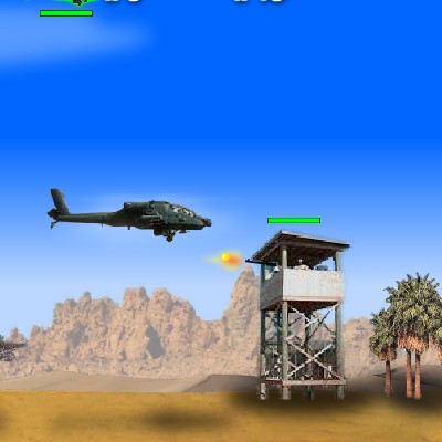 Гра Леталка: Вертоліт в пустелі