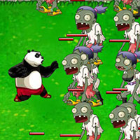  Гра Кунг Фу Панда проти зомбі 