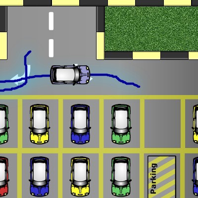 Гра Парковка по лінії: Від авто до місця стоянки