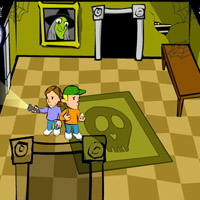 Гра Привиди в будинку: Врятувати друга Еда