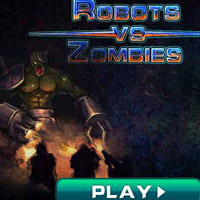 Гра База Роботів проти орди Зомбі