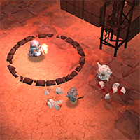 Гра Лицар 3Д вид зверху: Випробування