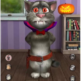 Мовець Гра: Кіт Том на Хеллоуїн
