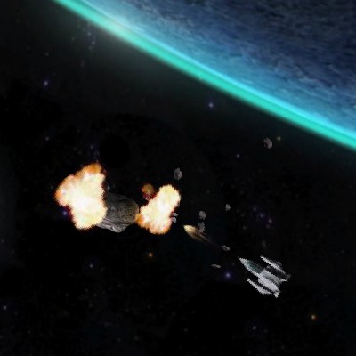 Гра Космос: Знищення Астероїдів