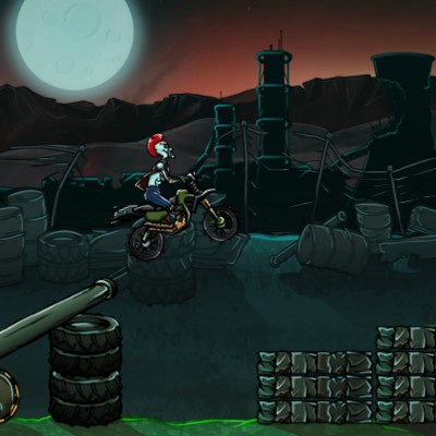 Гра Мотоцикли: Атомні Перегони з Зомбі