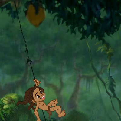Гра на Спритність: Тарзан стрибає по Ліанах