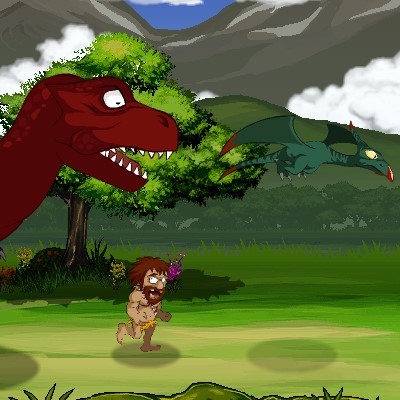 Гра на Спритність: Паніка Динозаврів