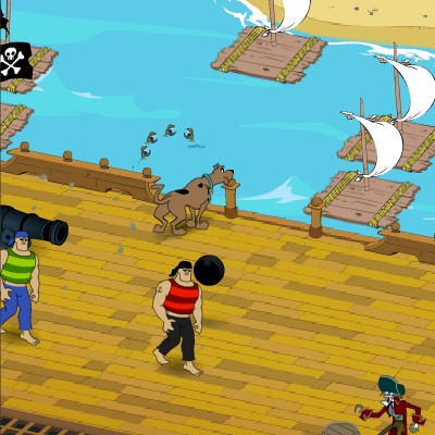 Гра на Спритність: Скубі Ду Втеча з Корабля